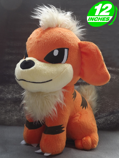 shiny growlithe plush