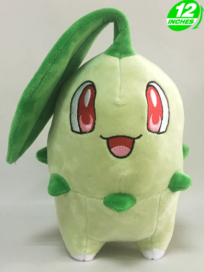 shiny chikorita plush