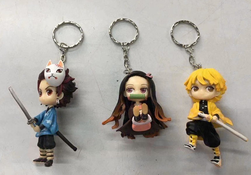 demon slayer keychain figure