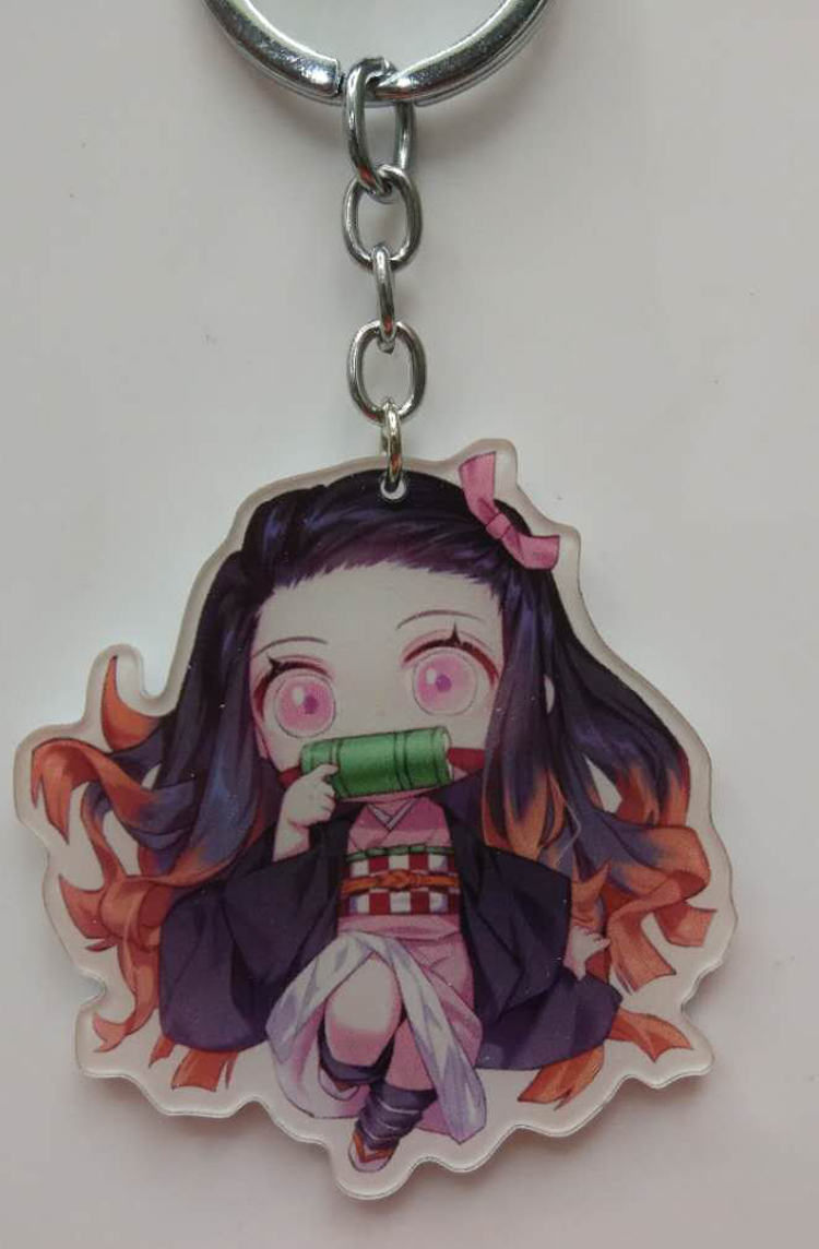 demon slayer plush keychain
