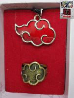 Naruto Itachi Necklace Ring - NANL2341