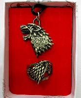 Game of Thrones Necklace Ring - GANL9729