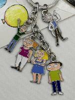 Rick and Morty Keychain - RAKY8599