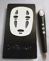 Spirited Away Facelessman Notebook Pen - SANB6520