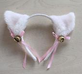 Cat Ears Hair Clips Maid Catwoman Anime Lolita Hai - CTHB1666