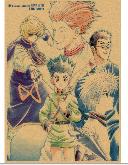 Hunter x Hunter Posters Retro Kraft Papers - HXPT0003