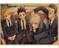 Hunter x Hunter Posters Retro Kraft Papers - HXPT0006