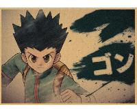 Hunter x Hunter Posters Retro Kraft Papers - HXPT0007