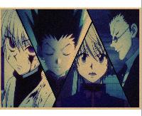 Hunter x Hunter Posters Retro Kraft Papers - HXPT0012