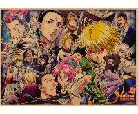 Hunter x Hunter Posters Retro Kraft Papers - HXPT0014