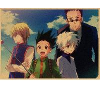 Hunter x Hunter Posters Retro Kraft Papers - HXPT0018