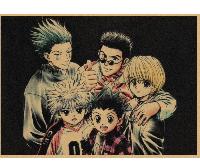 Hunter x Hunter Posters Retro Kraft Papers - HXPT0026