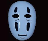 Spirited Away Faceless Man Masks Halloween Cosplay - SAMK8856
