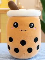 Simulation Fruit Milk Tea Cup Plush Dolls Toy - ANPL0007