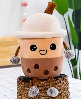 Simulation Bubble Milk Tea Cup Plush Dolls - ANPL0039