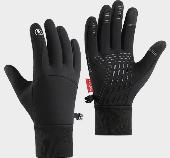Autumn Winter Fleece Lined Warm Sports Gloves - ANGL6001
