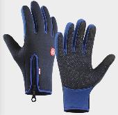 Autumn Winter Fleece Lined Warm Sports Gloves - ANGL6004