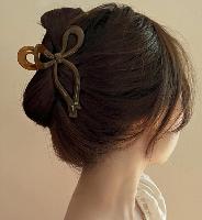 Korean High Ponytail Butterfly Knot Hair Clips - ANHC8003