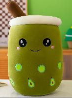 Simulation Fruit Milk Tea Cup Plush Skins Bigger - MTPL7006