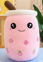 Simulation Fruit Milk Tea Cup Plush Skins Big - MTPL7015