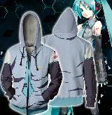 Miku Hatsune Hoodies Cosplay Coat Costume - MHCS9204