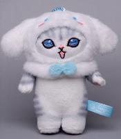 Anime Cat Plush Keychain - CMPK0840