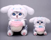 Anime Cat Plush Doll and Keychain - CMPL0801