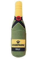 Dog Squeaky Toy Chewing Champagne Bottle Plush  - DTPL0908