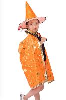 Halloween Kids Witch Cloak Hat Suit - HACL0909