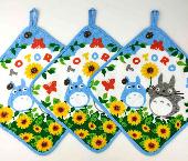 TOTORO Cotton Printed Cartoon Square Towels - TOTO0902