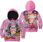 One Piece Kids Hoodie 3D Costume Cosplay - OPCS3311