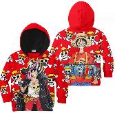 One Piece Kids Hoodie 3D Costume Cosplay - OPCS3313