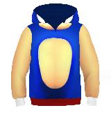 Sonic Hoodie Anime Cosplay Jacket - SOCS3432