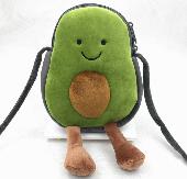 Avocado Plush Shoulder Crossbody Bags - FRBG1232